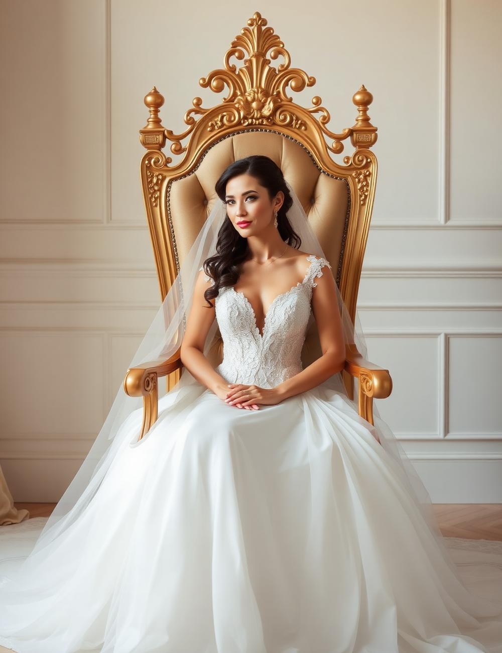 Throne portrait